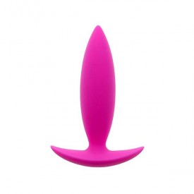 Малая розовая анальная пробка BOOTYFUL ANAL PLUG XTRA SMALL PINK - 9 см.